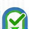 Official compliance checkmark icon